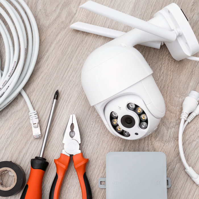 Future Tech team providing security solutions