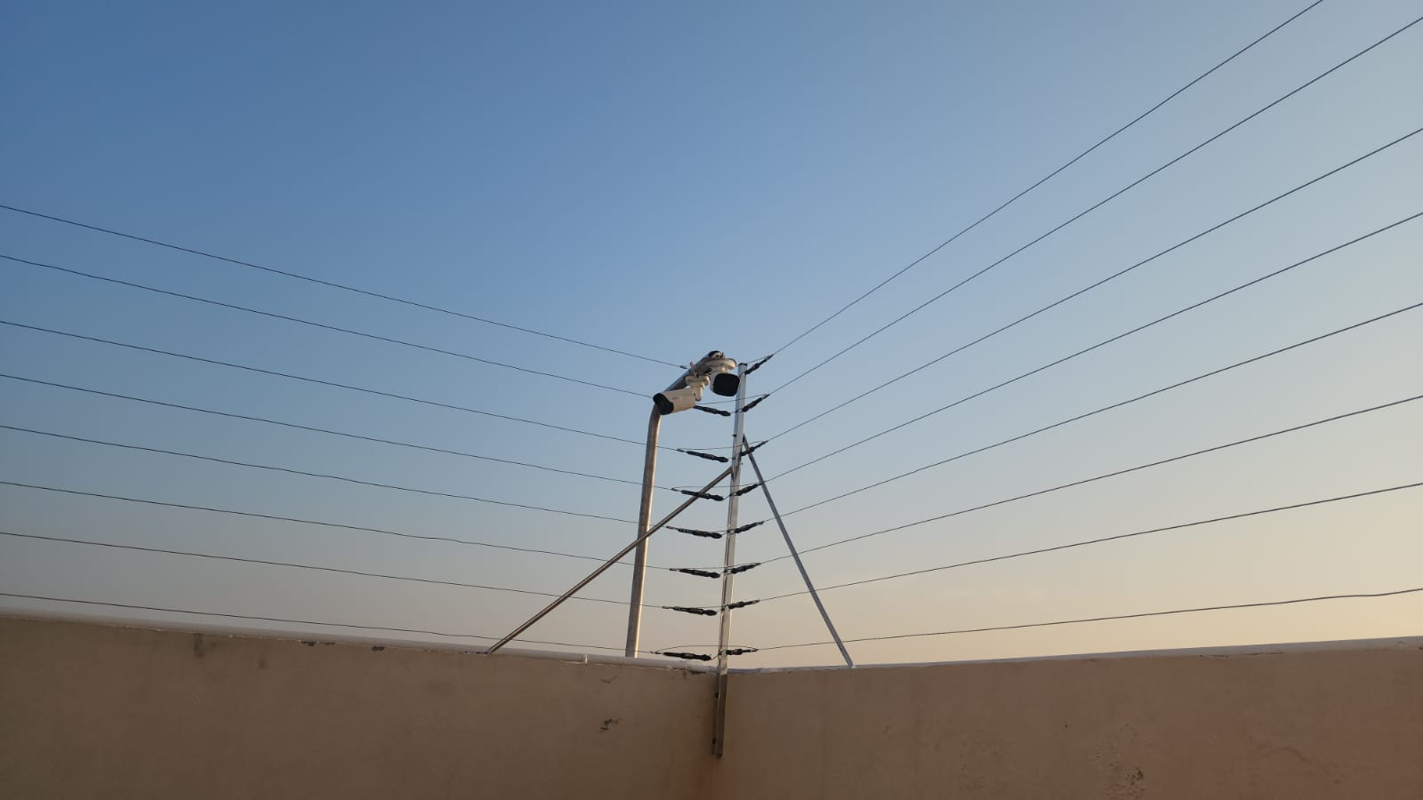 Electric Fence & Camera System — Mumtaz City